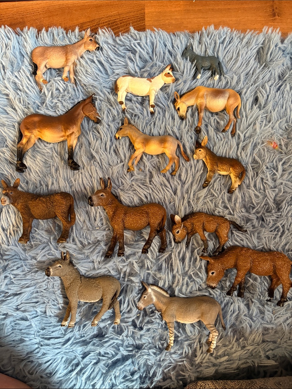 Schleich Donkey figure lot